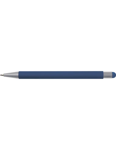 Długopis aluminiowy soft-touch RIO – granatowy