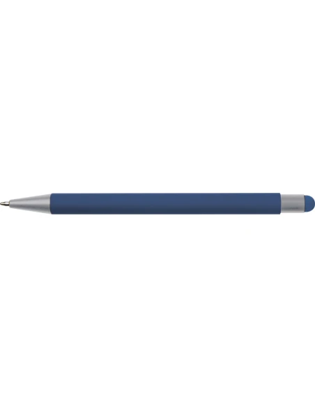 Długopis aluminiowy soft-touch RIO – granatowy