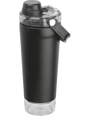 Shaker termiczny 600 ml SAVANNAH – czarny
