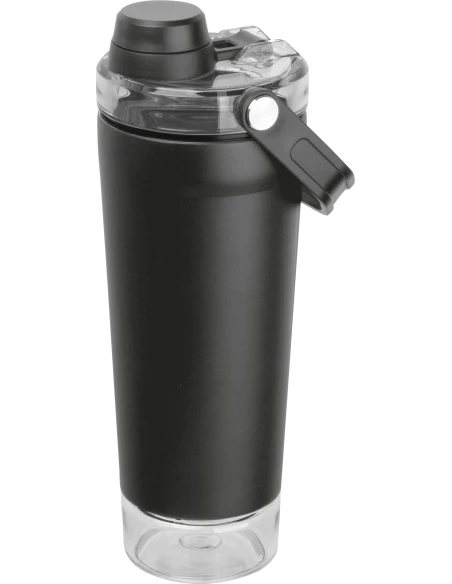 Shaker termiczny 600 ml SAVANNAH – czarny