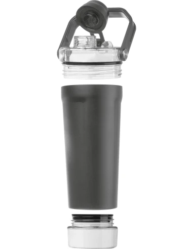 Shaker termiczny 600 ml SAVANNAH – czarny