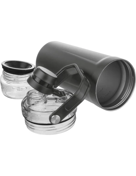 Shaker termiczny 600 ml SAVANNAH – czarny