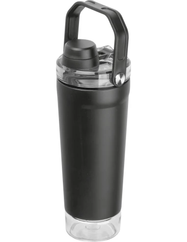 Shaker termiczny 600 ml SAVANNAH – czarny