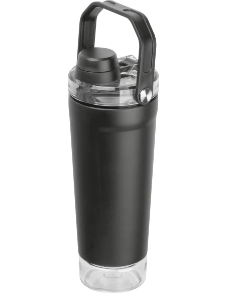 Shaker termiczny 600 ml SAVANNAH – czarny