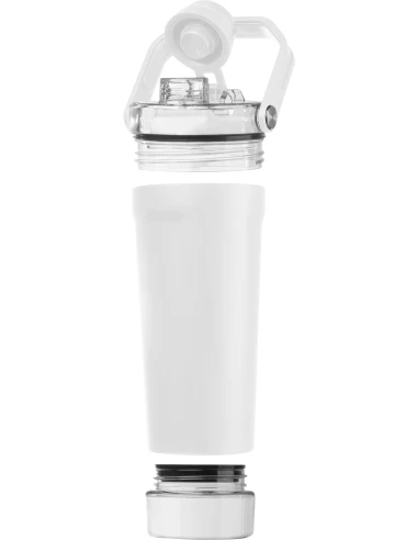 Shaker termiczny 600 ml SAVANNAH – biały