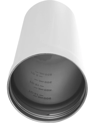 Shaker termiczny 600 ml SAVANNAH – biały