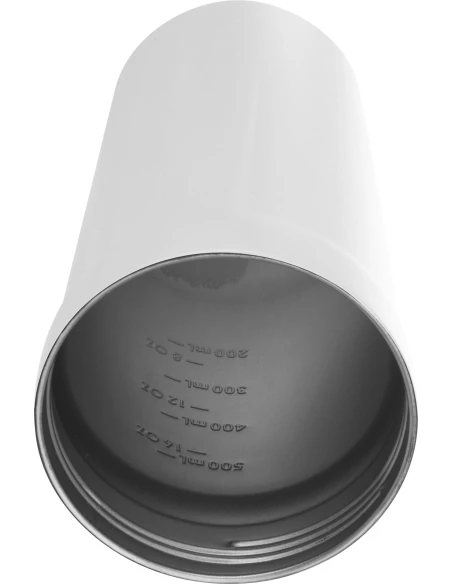 Shaker termiczny 600 ml SAVANNAH – biały