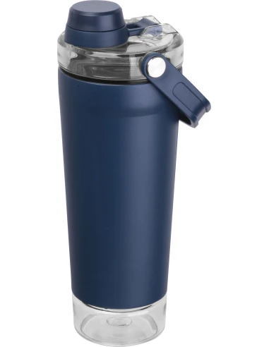 Shaker termiczny 600 ml SAVANNAH – granatowy