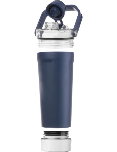 Shaker termiczny 600 ml SAVANNAH – granatowy