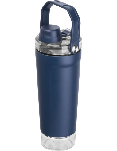 Shaker termiczny 600 ml SAVANNAH – granatowy