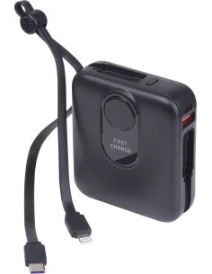 Power bank 10 000 mAh CALAIS – czarny
