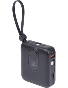 Power bank 10 000 mAh CALAIS – czarny 2
