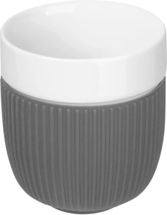 Kubek ceramiczny 250 ml FONTANA – ciemnoszary