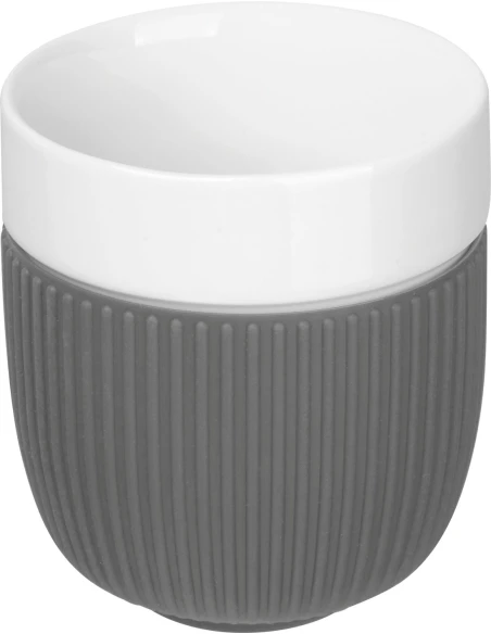 Kubek ceramiczny 250 ml FONTANA – ciemnoszary
