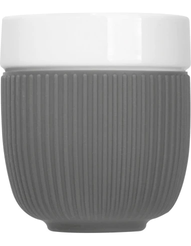 Kubek ceramiczny 250 ml FONTANA – ciemnoszary