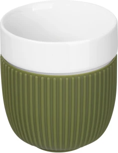 Kubek ceramiczny 250 ml FONTANA – oliwkowy