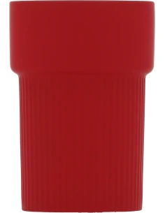 Kubek ceramiczny 300 ml MALTA – czerwony