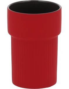 Kubek ceramiczny 300 ml MALTA – czerwony 2