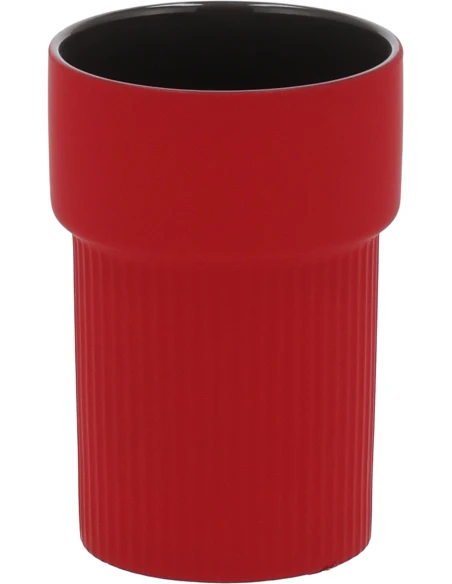 Kubek ceramiczny 300 ml MALTA – czerwony