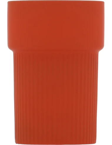 Kubek ceramiczny 300 ml MALTA – pomarańczowy