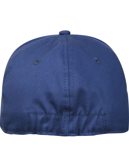 Czapka z daszkiem z bawełny z recyklingu 6 paneli LOS ANGELES – granatowy