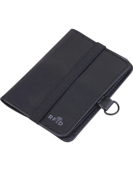 Etui na karty z ochroną RFID VICTORIA – czarny