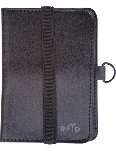 Etui na karty z ochroną RFID VICTORIA – czarny