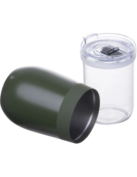 Kubek termiczny PALM BAY MoLu 350 ml – oliwkowy