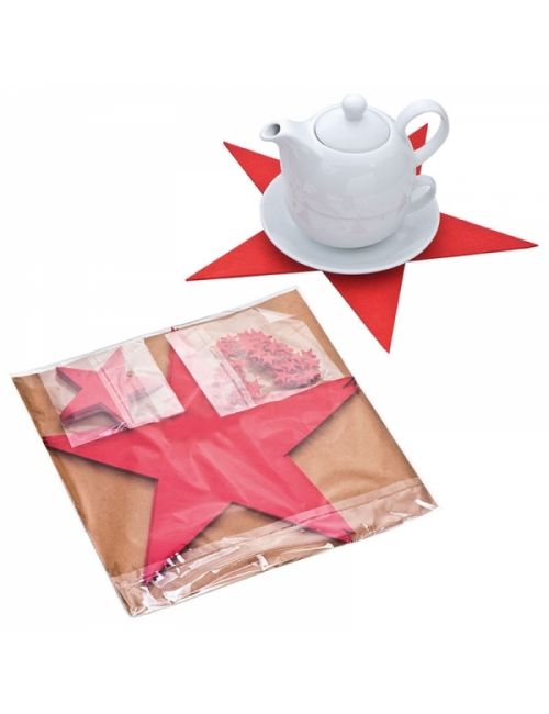 Zestaw gwiazdek filcowych KARLSTAD