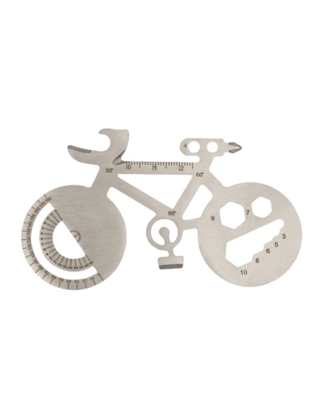 Narzędzie wielofunkcyjne Cyclist, srebrny