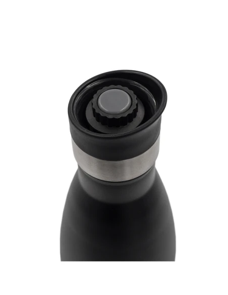 Butelka termiczna z ustnikiem 360° Yakima 550 ml, czarny