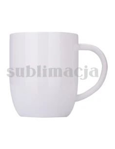 Kubek stalowy Day Alis z powłoką sublimacyjną 350 ml, biały