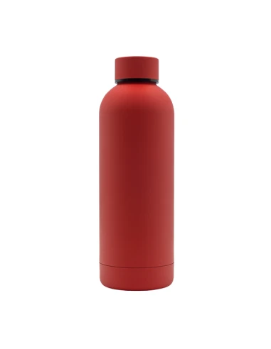 Butelka termiczna Mendoza 500 ml, czerwony