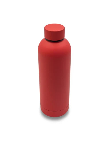 Butelka termiczna Mendoza 500 ml, czerwony