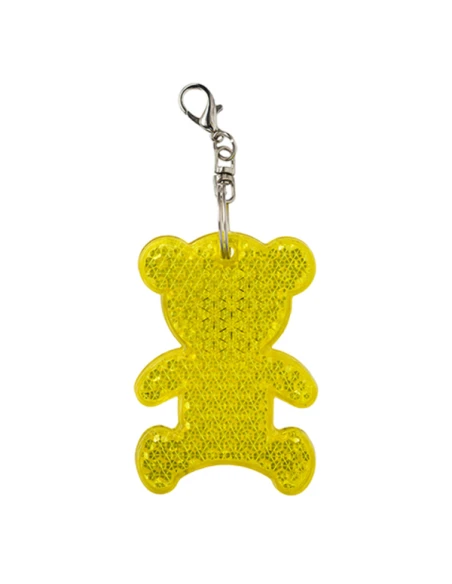 Brelok Teddy, żółty jasny