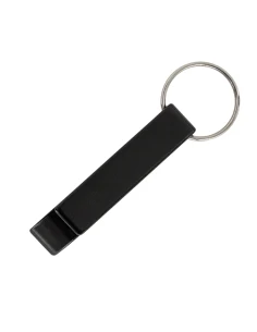 Aluminiowy brelok - otwieracz, czarny 2