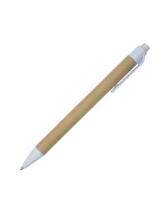 Długopis Mixy, biały/brązowy 2
