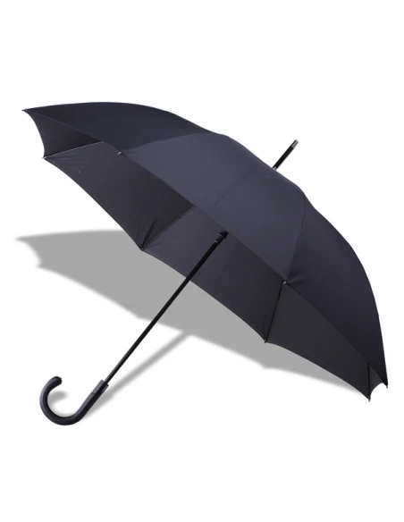 Elegancki parasol Lausanne, czarny - druga jakość