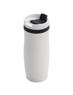 Kubek termiczny Viki 390 ml, czarny/biały
