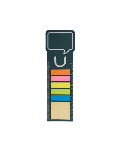 Zakładka do książki z linijką, ciemny zielony