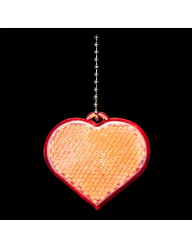 Zawieszka Heart Reflect, czerwony