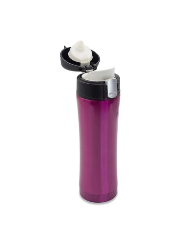 Kubek termiczny Secure 400 ml, magenta