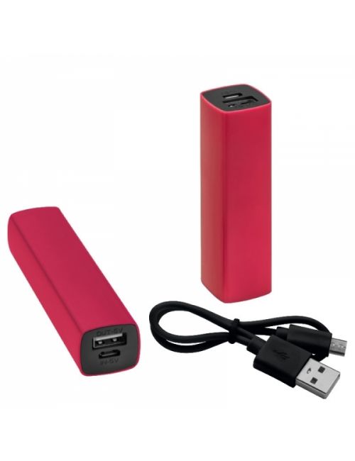 Power Bank plastikowy SACRAMENTO 2200mAh