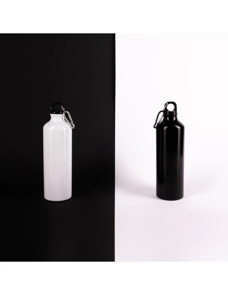 Bidon aluminiowy Easy Tripper 800 ml, czarny