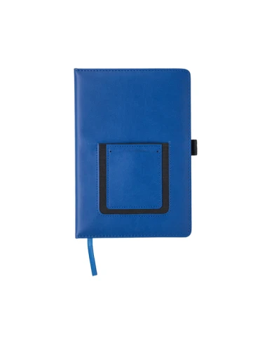 Notes z kieszonką na telefon Eibar, granatowy
