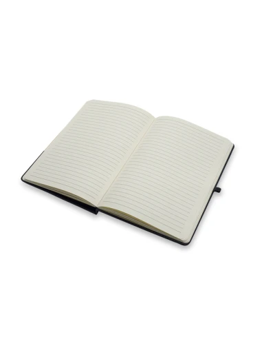 Zestaw notes z długopisem Fold, czarny