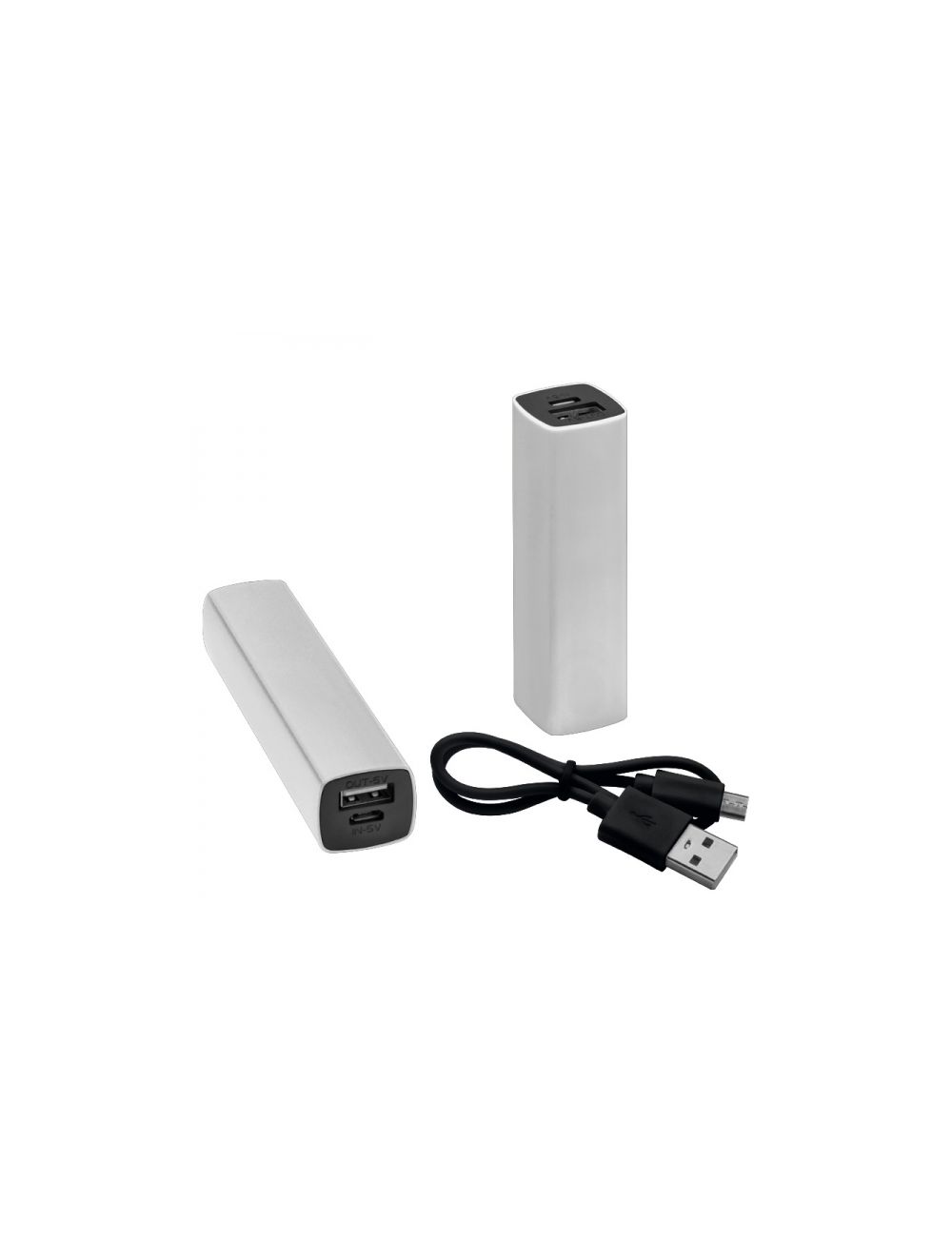 Power Bank plastikowy SACRAMENTO 2200mAh