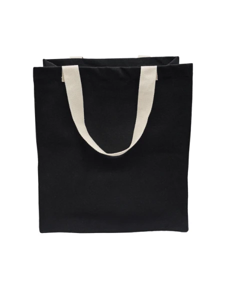 Torba z bawełny 340 g/m2 Lisburn, czarny