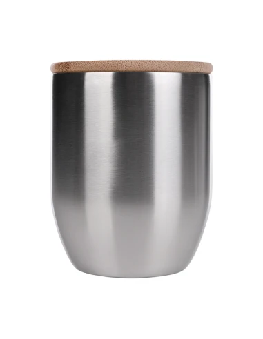 Kubek stalowy Maloy 350 ml , srebrny
