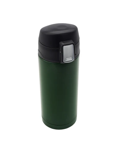 Kubek termiczny Bergen 340 ml, ciemny zielony